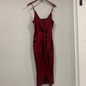 NastyGal love at first sight wrap dress